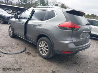 2017 Nissan Rogue SL with VIN 5N1AT2MT7HC863864, listed as a IAAI auction lot 41257835 with 167,597 mi miles. Bid and sale history available at carsss.com. Image 3.