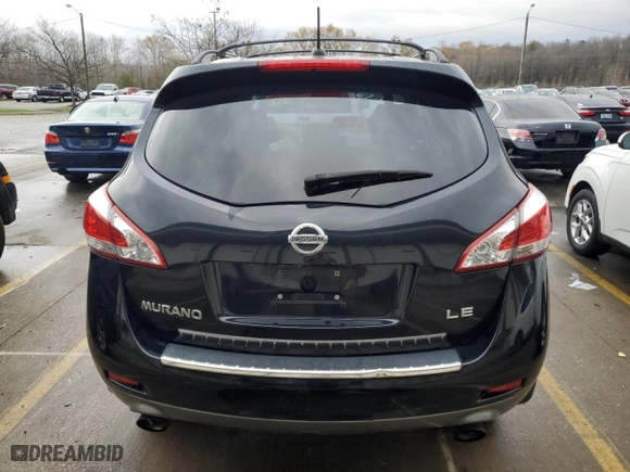 2011 Nissan Murano LE with VIN JN8AZ1MU7BW064165, listed as a Copart auction lot 81290964 with 189,994 mi miles and Salvage Title. Bid and sale history available at carsss.com. Image 6.