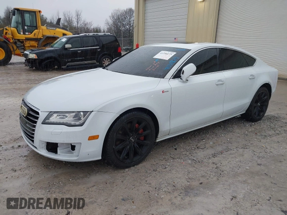 2014 Audi A7 Premium Plus z VIN WAUWGAFC0EN083417, wystawiony jako IAAI lot #41350273 z przebiegiem 163 402 mil mil oraz . Historia ofert i sprzedaży dostępna na DreamBid. Obrazek 17.