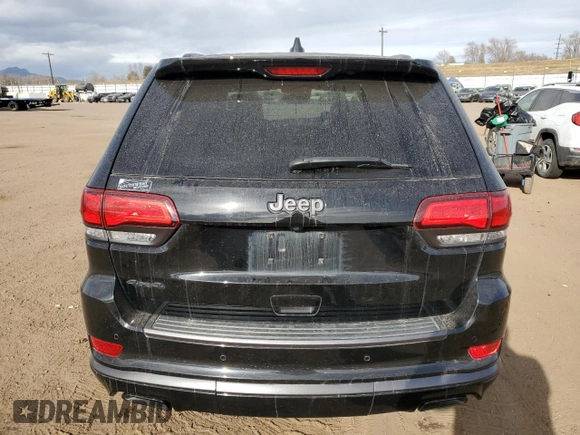 2018 Jeep Grand Cherokee High Altitude with VIN 1C4RJFCT2JC488669, listed as a Copart auction lot 41592265 with 65,216 mi miles and Non Repairable. Bid and sale history available at carsss.com. Image 6.