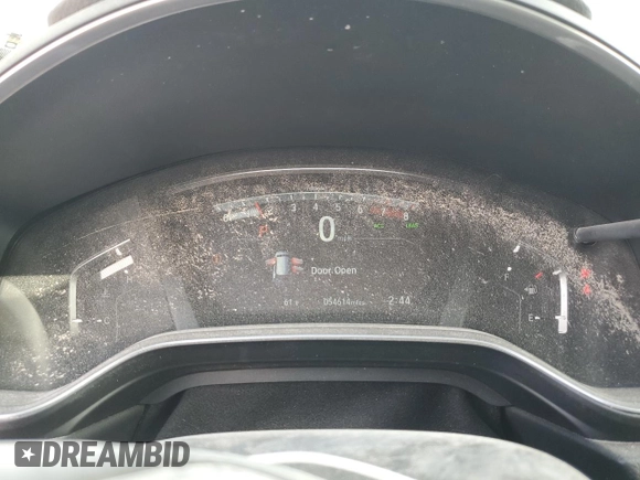 2018 Honda CR-V EX-L with VIN 7FARW2H8XJE099851, listed as a Copart auction lot 48423805 with 54,614 mi miles and Salvage Title. Bid and sale history available at carsss.com. Image 9.