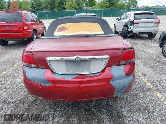 2005 Chrysler Sebring Touring with VIN 1C3EL55RX5N690534, listed as a IAAI auction lot 42131349 with 120,040 mi miles and . Bid and sale history available at DreamBid. Image 6.
