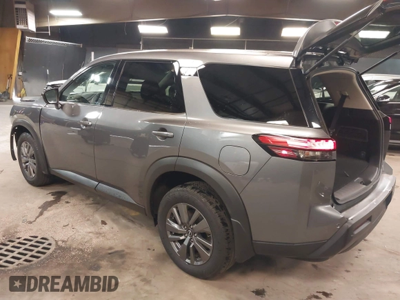2024 Nissan Pathfinder S with VIN 5N1DR3AC8RC296622, listed as a IAAI auction lot 42288996 with 8,791 mi miles and . Bid and sale history available at DreamBid. Image 3.