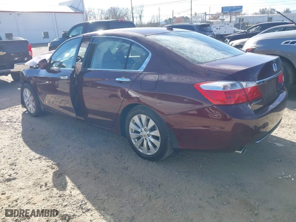 2015 Honda Accord Sedan EX-L with VIN 1HGCR3F84FA005420, listed as a IAAI auction lot 40849736 with 93,740 mi miles. Bid and sale history available at carsss.com. Image 3.