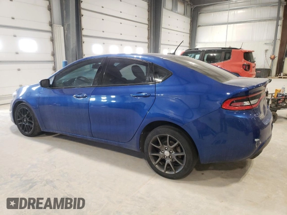 2013 Dodge Dart SXT with VIN 1C3CDFBH4DD135735, listed as a Copart auction lot 48374045 with 128,771 mi miles and Clean Title. Bid and sale history available at carsss.com. Image 2.