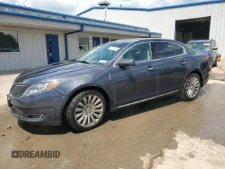 2013 Lincoln MKS with VIN 1LNHL9EK3DG618530, listed as a Copart auction lot 58720705 with 126,394 mi miles and Salvage title. Bid and sale history available at DreamBid. Image 1.