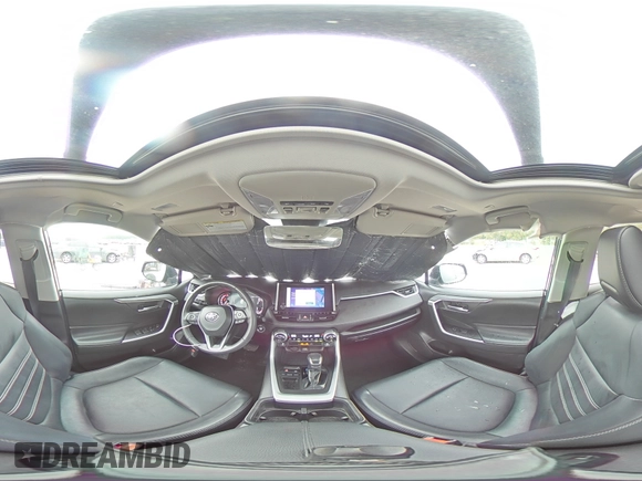 2023 Toyota RAV4 XLE Premium with VIN 2T3C1RFV0PC241193, listed as a Copart auction lot 58708005 with 19,154 mi miles and Salvage title. Bid and sale history available at DreamBid. Image 15.