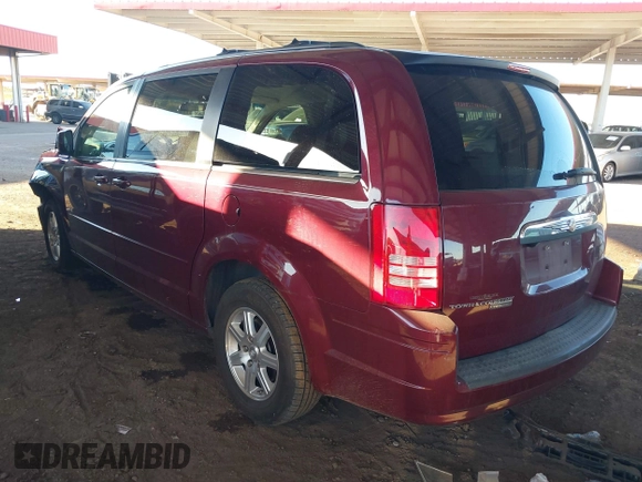 2008 Chrysler Town & Country Touring with VIN 2A8HR54P48R786571, listed as a IAAI auction lot 41871738 with 142,235 mi miles. Bid and sale history available at carsss.com. Image 3.