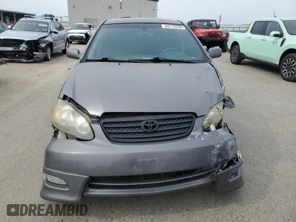 2007 Toyota Corolla CE with VIN 1NXBR32E67Z831073, listed as a Copart auction lot 54115235 with 253,281 mi miles and Salvage Title. Bid and sale history available at DreamBid. Image 5.
