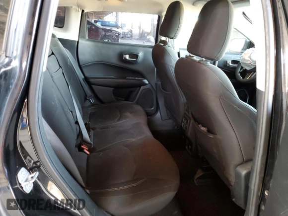 2018 Jeep Compass Sport with VIN 3C4NJCAB7JT369169, listed as a Copart auction lot 62609335 with 148,398 mi miles and Salvage title. Bid and sale history available at DreamBid. Image 11.
