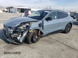 2023 Ford Mustang Mach-E California Route 1 with VIN 3FMTK2SU1PMA66238, listed as a Copart auction lot 43754425 with 15,897 mi miles and Salvage Title. Bid and sale history available at DreamBid. Image 1.