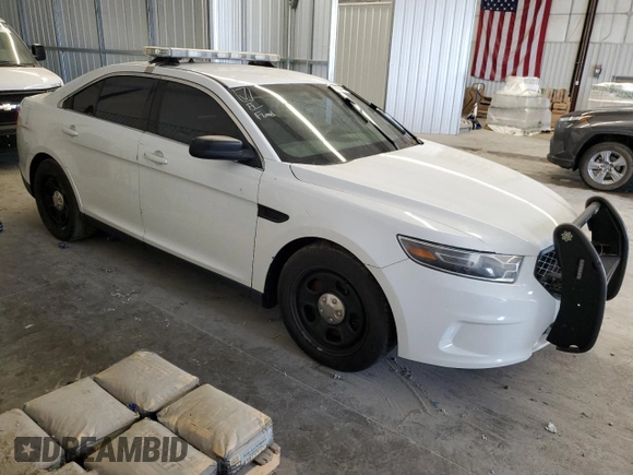 2013 Ford Police Interceptor with VIN 1FAHP2MT3DG196579, listed as a Copart auction lot 84094414 with Not provided miles and Salvage title. Bid and sale history available at DreamBid. Image 4.