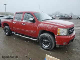 2009 Chevrolet Silverado 1500 LTZ with VIN 3GCEK33M99G185819, listed as a Copart auction lot 85009354 with 0 mi miles and Salvage Title. Bid and sale history available at carsss.com. Image 4.