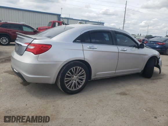 2012 Chrysler 200 Limited with VIN 1C3CCBCG2CN315435, listed as a Copart auction lot 69075253 with 0 mi miles and Salvage Title. Bid and sale history available at carsss.com. Image 3.