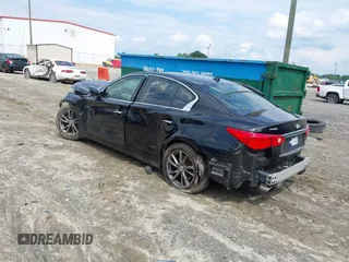 2017 Infiniti Q50 Premium with VIN JN1EV7AR6HM837923, listed as a IAAI auction lot 42255798 with 90,371 mi miles and . Bid and sale history available at DreamBid. Image 3.