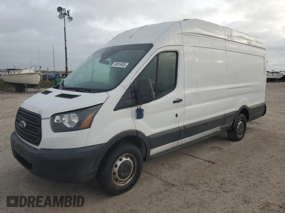 2019 Ford Transit with VIN 1FTYR3XM0KKA68129, listed as a Copart auction lot 89016935 with 82,082 mi miles and Salvage title. Bid and sale history available at DreamBid. Image 1.