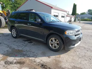 2013 Dodge Durango Crew with VIN 1C4RDJDG1DC698969, listed as a IAAI auction lot 42740024 with 199,758 mi miles and . Bid and sale history available at DreamBid. Image 1.