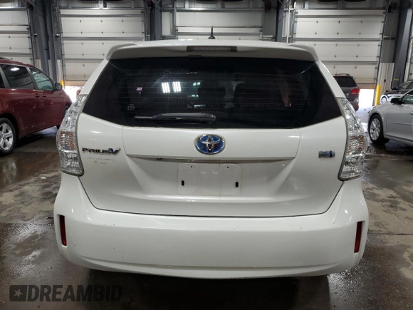 2012 Toyota Prius Two with VIN JTDZN3EU0C3122981, listed as a Copart auction lot 54251065 with 151,592 mi miles and Non Repairable. Bid and sale history available at DreamBid. Image 6.