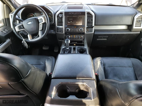 2015 Ford F-150 XLT w/HD Payload Pkg with VIN 1FTFW1EF8FKD63767, listed as a Copart auction lot 87078584 with 136,306 mi miles and Salvage Title. Bid and sale history available at carsss.com. Image 8.
