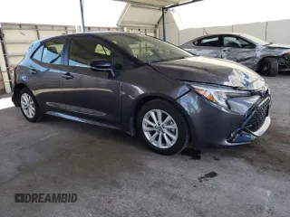 2024 Toyota Corolla Hatchback SE with VIN JTND4MBE1R3221507, listed as a Copart auction lot 68064254 with 9,839 mi miles and Salvage Title. Bid and sale history available at carsss.com. Image 4.