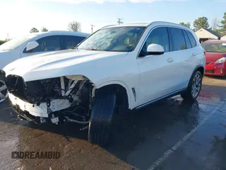 2021 BMW X5 sDrive40i with VIN 5UXCR4C07M9F23816, listed as a IAAI auction lot 41871364 with 55,401 mi miles. Bid and sale history available at carsss.com. Image 18.