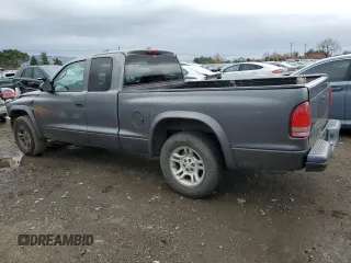 2002 Dodge Dakota with VIN 1B7GL12XX2S718443, listed as a Copart auction lot 84568934 with 122,127 mi miles and Clean Title. Bid and sale history available at carsss.com. Image 2.