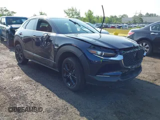 2025 Mazda CX-30 S Select Sport with VIN 3MVDMBBM6SM767951, listed as a IAAI auction lot 42563678 with 2,787 mi miles and . Bid and sale history available at DreamBid. Image 1.