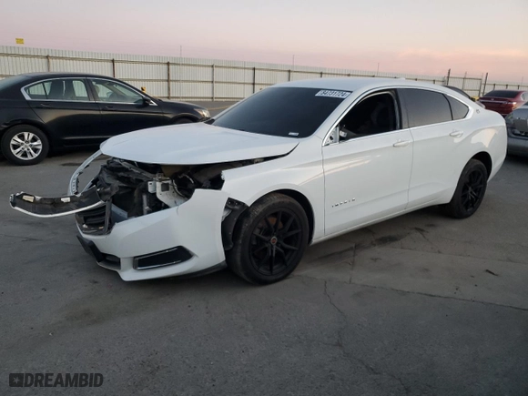 2016 Chevrolet Impala LS with VIN 2G11X5SA8G9160882, listed as a Copart auction lot 84731724 with 0 mi miles and Salvage Title. Bid and sale history available at carsss.com. Image 1.