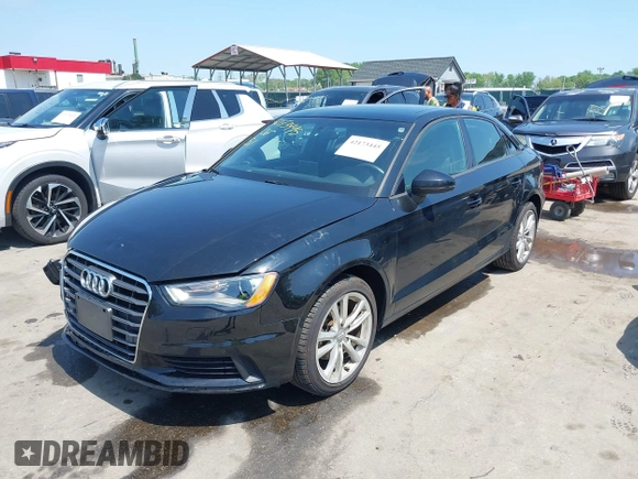 2015 Audi A3 Premium with VIN WAUAJGFF8F1067354, listed as a IAAI auction lot 42173445 with 94,325 mi miles and . Bid and sale history available at DreamBid. Image 2.