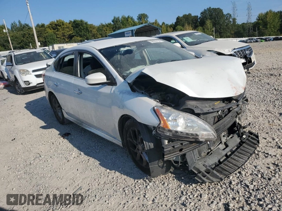2013 Nissan Sentra FE+ S with VIN 3N1AB7AP0DL634438, listed as a Copart auction lot 68929154 with Not Provided miles and Clean Title. Bid and sale history available at DreamBid. Image 4.
