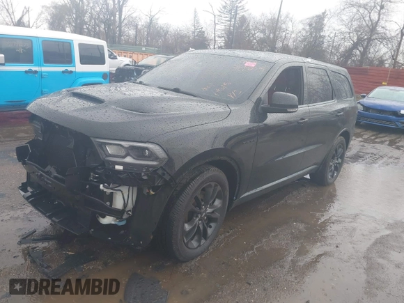 2021 Dodge Durango R/T with VIN 1C4SDJCT1MC845176, listed as a IAAI auction lot 41941801 with 54,781 mi miles and . Bid and sale history available at DreamBid. Image 18.