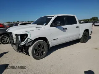 2023 Ram 1500 Big Horn with VIN 1C6SRFFM9PN543279, listed as a Copart auction lot 72597934 with 20,944 mi miles and Salvage title. Bid and sale history available at DreamBid. Image 1.