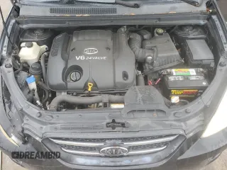 2007 Kia Rondo EX with VIN KNAFG526677042238, listed as a Copart auction lot 70869634 with 152,464 mi miles and Salvage Title. Bid and sale history available at carsss.com. Image 12.