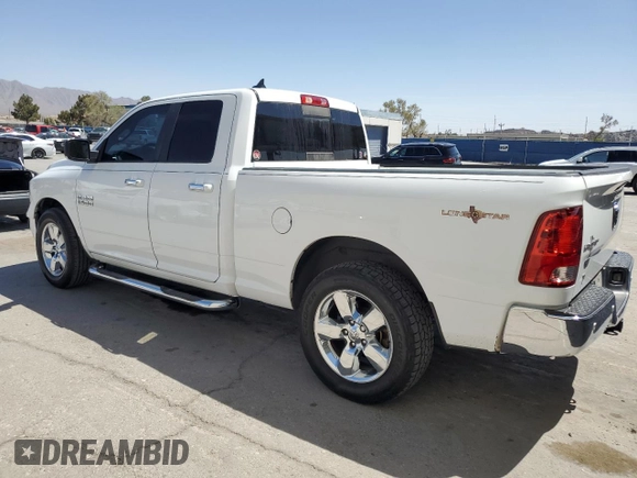 2018 Ram 1500 SLT with VIN 1C6RR6GG5JS123535, listed as a Copart auction lot 52570845 with 109,853 mi miles and Salvage title. Bid and sale history available at DreamBid. Image 2.
