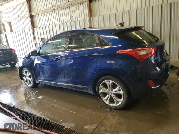 2013 Hyundai Elantra with VIN KMHD35LE0DU047861, listed as a Copart auction lot 59015785 with 55,733 mi miles and Salvage title. Bid and sale history available at DreamBid. Image 2.