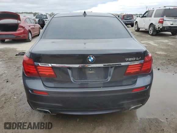 2013 BMW 7 Series 750Li z VIN WBAYE8C57DD133232, wystawiony jako Copart lot #86054494 z przebiegiem 118 438 mil mil oraz Szkoda całkowita • Salvage title. Historia ofert i sprzedaży dostępna na DreamBid. Obrazek 6.
