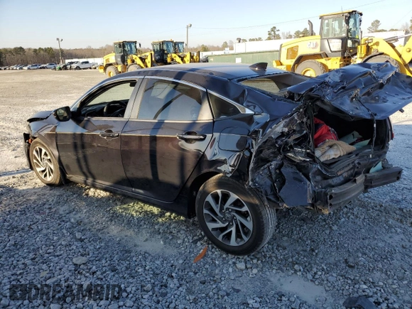 2018 Honda Civic Sedan EX with VIN 19XFC2F73JE012394, listed as a Copart auction lot 47541015 with 94,661 mi miles and Salvage Title. Bid and sale history available at carsss.com. Image 2.