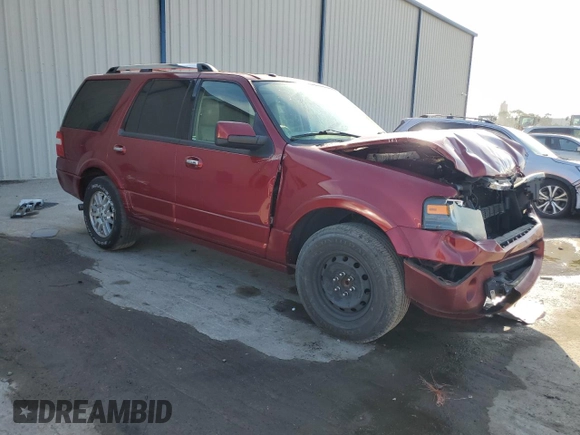2014 Ford Expedition Limited с VIN 1FMJU1K50EEF57150, выставлен на аукционе Copart как лот 57805525 с пробегом 205 541 миль миль и Списание • Salvage title. История ставок и продаж доступна на DreamBid. Изображение 4.