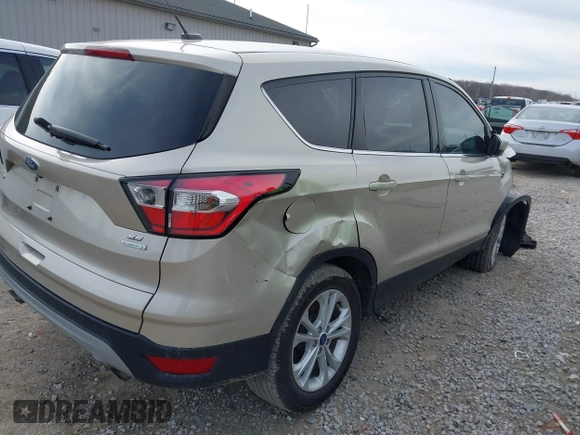 2017 Ford Escape SE with VIN 1FMCU0GD4HUC86848, listed as a IAAI auction lot 41877737 with 59,387 mi miles. Bid and sale history available at carsss.com. Image 4.