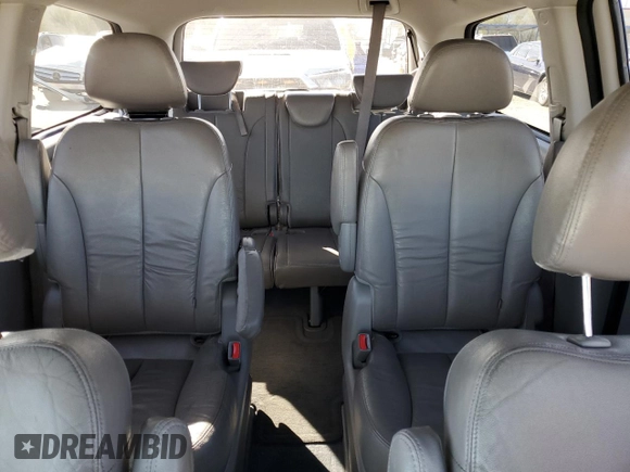 2011 Kia Sedona EX with VIN KNDMH4C79B6377419, listed as a Copart auction lot 46674335 with 159,436 mi miles and Salvage Title. Bid and sale history available at carsss.com. Image 10.