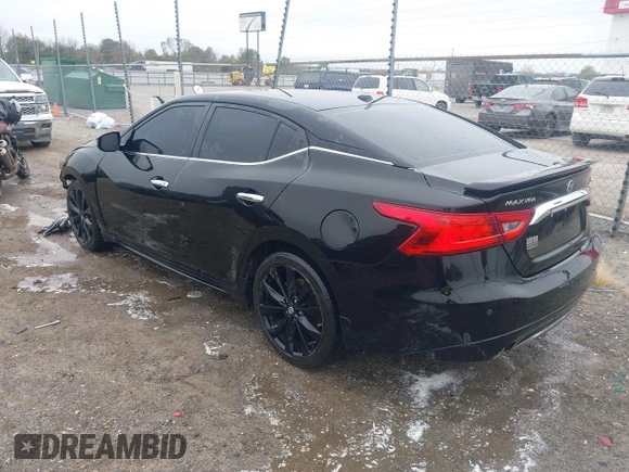 2017 Nissan Maxima SV with VIN 1N4AA6AP1HC445508, listed as a IAAI auction lot 40811202 with 105,072 mi miles and . Bid and sale history available at DreamBid. Image 3.