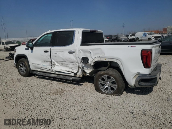 2019 GMC Sierra 1500 SLT z VIN 3GTU9DED4KG113488, wystawiony jako Copart lot #47656595 z przebiegiem 173 867 mil mil oraz Szkoda całkowita • Salvage title. Historia ofert i sprzedaży dostępna na DreamBid. Obrazek 2.