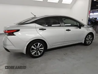 2024 Nissan Versa S with VIN 3N1CN8DV9RL866219, listed as a Copart auction lot 49858615 with 10,972 mi miles and Clean Title. Bid and sale history available at DreamBid. Image 3.