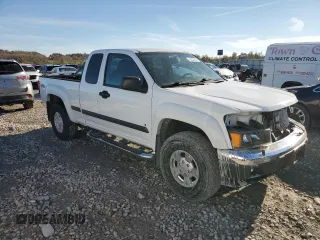 2007 GMC Canyon Work Truck with VIN 1GTDT19E278166240, listed as a Copart auction lot 78226214 with 153,864 mi miles and Salvage Title. Bid and sale history available at carsss.com. Image 4.