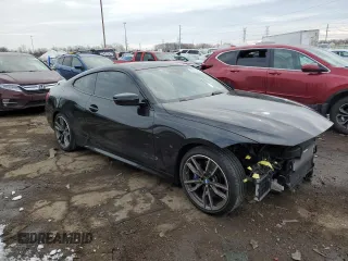 2021 BMW 4 Series M440i xDrive with VIN WBA13AR0XMCF64313, listed as a Copart auction lot 45716165 with 46,214 mi miles and Clean Title. Bid and sale history available at DreamBid. Image 4.