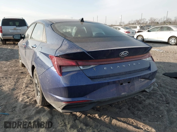 2023 Hyundai Elantra SEL z VIN 5NPLM4AG4PH093588, wystawiony jako IAAI lot #41301617 z przebiegiem 40 322 mil mil oraz . Historia ofert i sprzedaży dostępna na DreamBid. Obrazek 3.