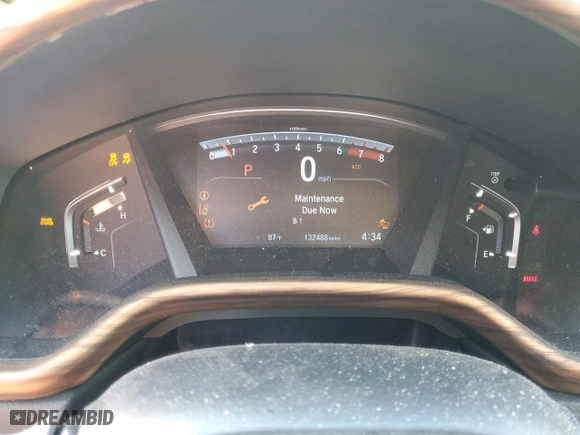 2018 Honda CR-V EX-L with VIN 5J6RW1H83JL012417, listed as a Copart auction lot 46901534 with 132,488 mi miles and Non Repairable. Bid and sale history available at carsss.com. Image 9.