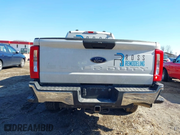 2023 Ford Super Duty F-250 SRW XL with VIN 1FT7W2BA4PEC97513, listed as a IAAI auction lot 41621677 with Not Provided miles. Bid and sale history available at carsss.com. Image 16.
