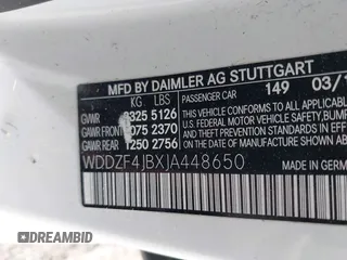 2018 Mercedes-Benz E 300 z VIN WDDZF4JBXJA448650, wystawiony jako IAAI lot #42343961 z przebiegiem 92 810 mil mil oraz . Historia ofert i sprzedaży dostępna na DreamBid. Obrazek 9.