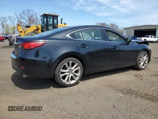 2016 Mazda Mazda6 i Touring with VIN JM1GJ1V56G1475081, listed as a Copart auction lot 54123615 with 72,502 mi miles and Salvage Title. Bid and sale history available at carsss.com. Image 3.
